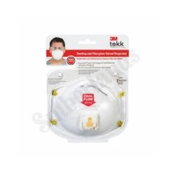 3M White Valved Sanding And Fiberglass Respirator
