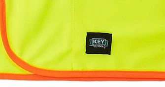 Large High-Visibility Yellow ANSI II Class 2 Solid Safety Vest 4 Large High-Visibility Yellow ANSI II Class 2 Solid Safety Vest - Image 2