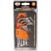 9-Piece Tamper Proof Star/Hex Key Set -Hand Tools Sale 85660
