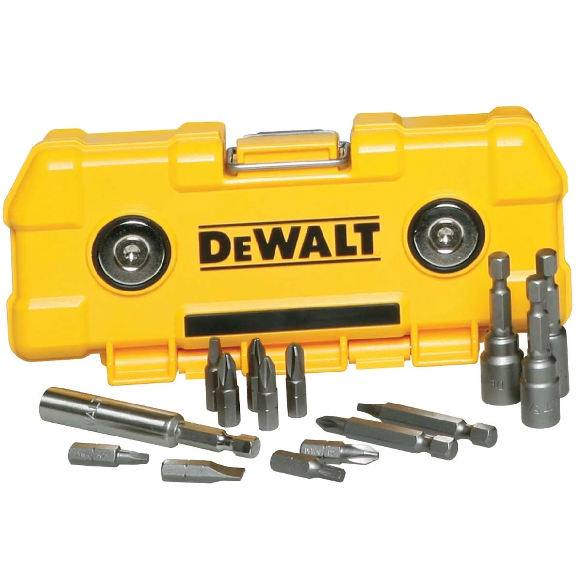 DeWALT 15-Piece Magnetic ToughCase Set 3 DeWALT 15-Piece Magnetic ToughCase Set