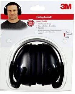 3M Black Padded Headband Earmuff