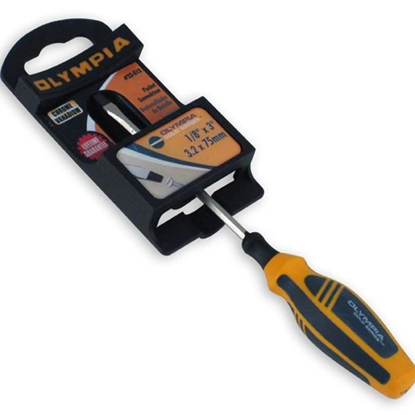 1/8 X 3-Inch Gold Series Slotted Screwdriver