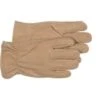 Boss Large Tan Pigskin Leather Driver Glove -Hand Tools Sale 9870510