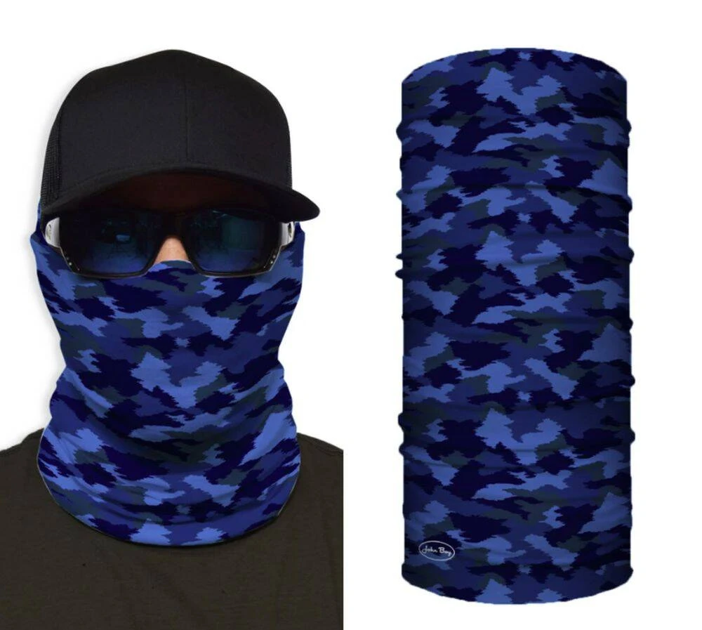 Blue Camo Face Guard 3 Blue Camo Face Guard