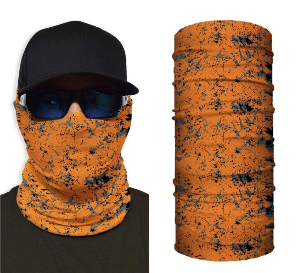 Orange Blast Face Guard 3 Orange Blast Face Guard