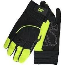 Boss X-Large High-Visibility Green Mechanic Leather Glove