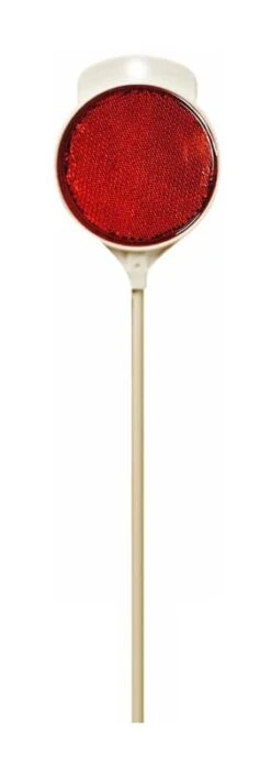 Hy-Ko Dm300r36 Driveway Marker, Fiberglass Post, Red Reflector