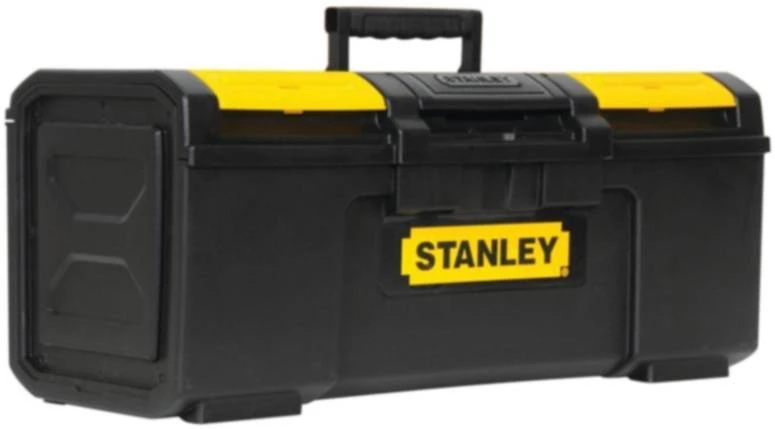 Stanley 24-Inch Black Plastic Tool Box 3 Stanley 24-Inch Black Plastic Tool Box