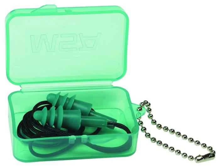 MSA Earplugs With Rubber Cord 3 MSA Earplugs With Rubber Cord